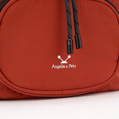 Angelia&Pets輕防撥水束包-深橘8