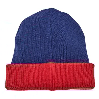 SCANDINAVIAN FOREST北歐小刺蝟雙面保暖針織毛帽-酒紅