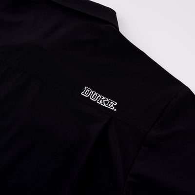 NCAA杜克大學Duke基本彈性速乾襯衫-黑9