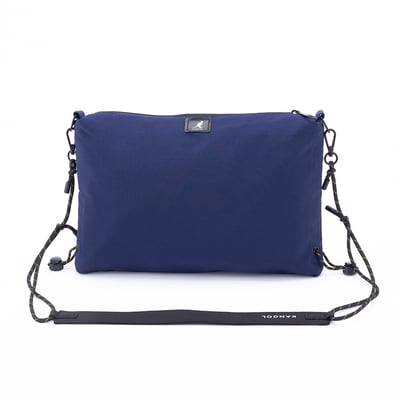 KANGOL水洗尼龍雲朵包-深藍2