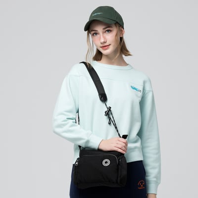 Angelia&Pets輕便斜肩包-黑2