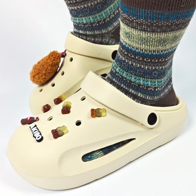 AKIBO可樂軟糖款洞洞鞋扣 (九件組)