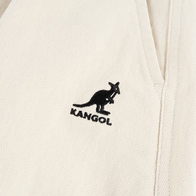 KANGOL中性休閒氣球褲-白8