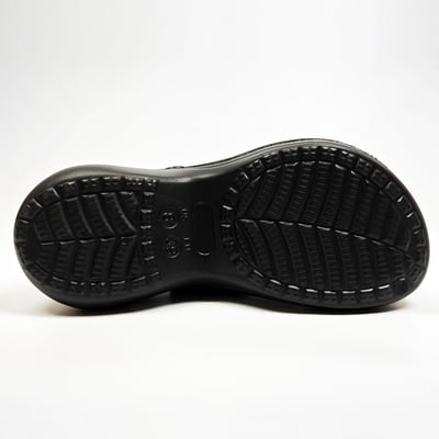 【買1送1】AKIBO厚底洞洞鞋-經典黑(女款、6公分厚底增高、寬楦、輕量、兩穿、防水) / 內附AKIBO品牌鞋扣1個。現在買再送鞋扣組(不挑款)16