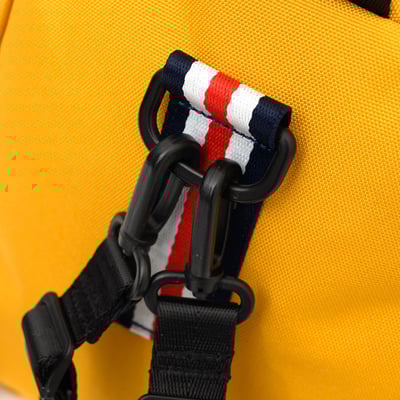 KANGOL袋鼠多彩小後背包-黃6