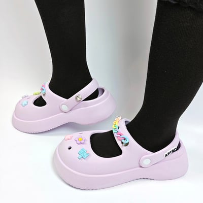 AKIBO星星心心款洞洞鞋扣 (十件組)