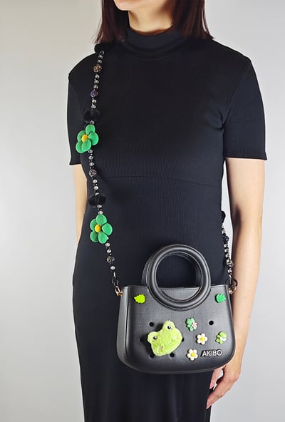 AKIBO青蛙王子款洞洞鞋扣(七件組)5