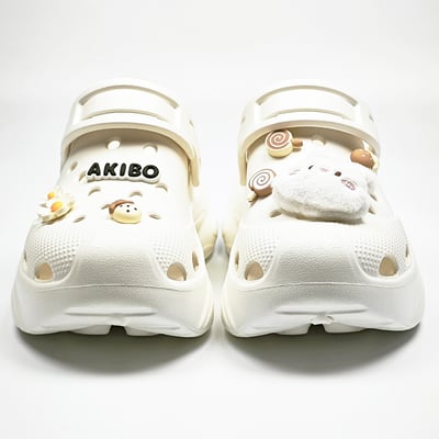 AKIBO小兔棒棒糖款洞洞鞋扣(七件組)