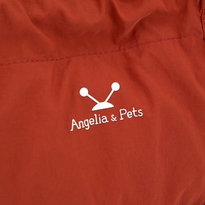 Angelia&Pets輕防撥水側肩包-深橘9