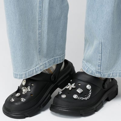 AKIBO閃亮個性款洞洞鞋扣 (十件組)5