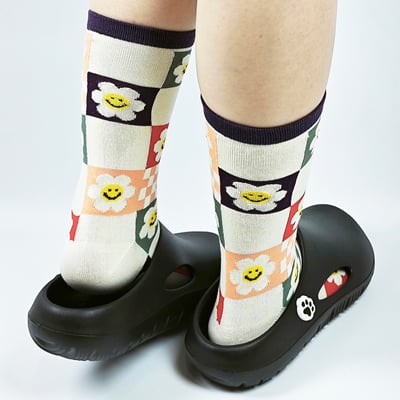 【買1送1】AKIBO巧巴達勃肯鞋-經典黑(中性款、雲朵感、輕量、耐走、防水) / 內附AKIBO品牌鞋扣1個。現在買再送鞋扣組(不挑款)10