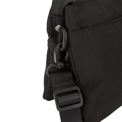 KANGOL多夾層小側包-經典黑6