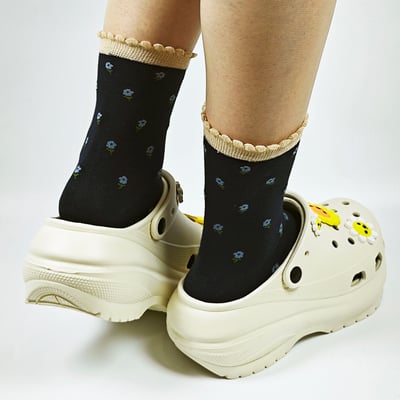 【買1送1】AKIBO老爹洞洞鞋-奶油白(女款、7公分厚底增高、寬楦、輕量、兩穿、防水) / 內附AKIBO品牌鞋扣1個。現在買再送鞋扣組(不挑款)13