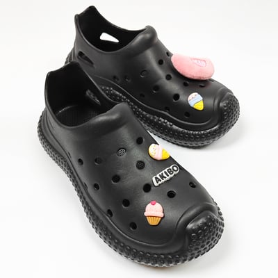 AKIBO甜甜冰淇淋款洞洞鞋扣 (五件組)