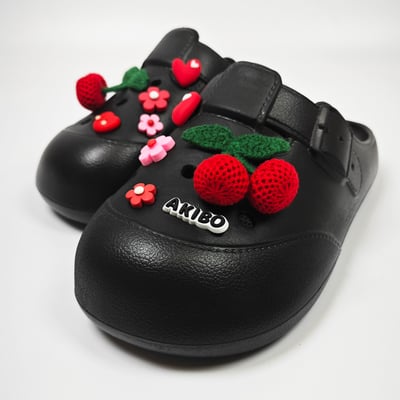 AKIBO櫻桃戀曲款洞洞鞋扣 (九件組)2