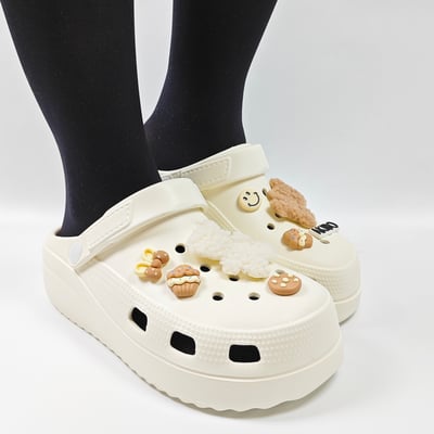 AKIBO快樂烘焙款洞洞鞋扣 (七件組)