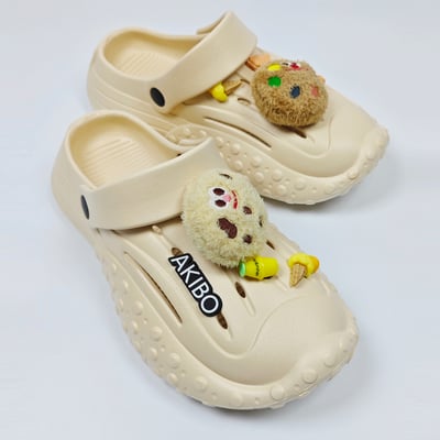 甜香餅乾款洞洞鞋扣 (七件組)