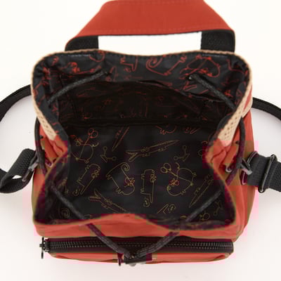 Angelia&Pets輕防撥水束包-深橘10