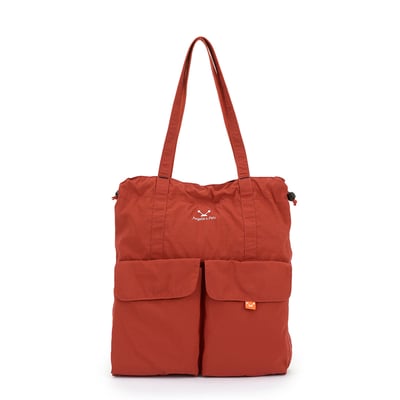 Angelia&Pets輕防撥水側肩包-深橘1