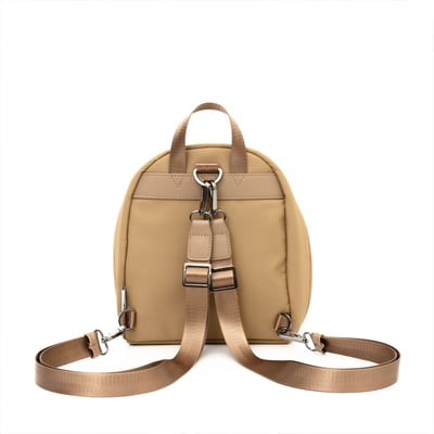 NCAA北卡羅來納大學UNC經典Logo小後背包-卡其6