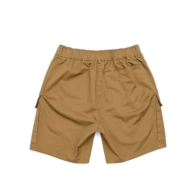 KANGOL袋鼠工裝多口袋短褲-卡其7