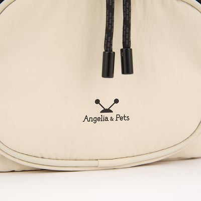 Angelia&Pets輕防撥水束包-淺卡其8