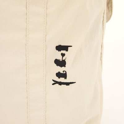 Angelia&Pets輕防撥水側肩包-淺卡其10