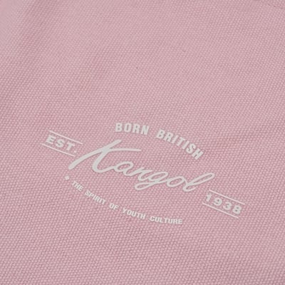 KANGOL帆布側背包-粉6