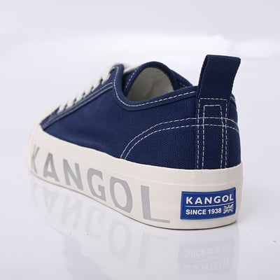 KANGO袋鼠男款帆布鞋-藍6