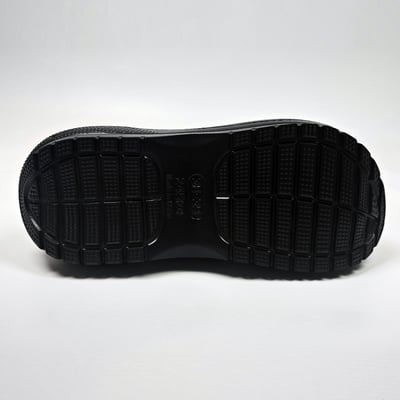 【買1送1】AKIBO老爹洞洞鞋-經典黑(女款、7公分厚底增高、寬楦、輕量、兩穿、防水) / 內附AKIBO品牌鞋扣1個。現在買再送鞋扣組(不挑款)16