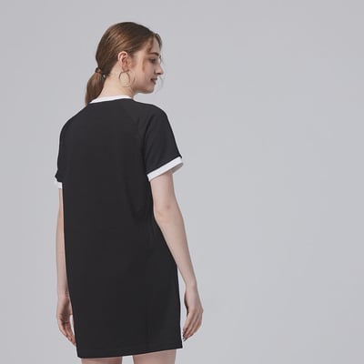 KANGOL袋鼠女休閒洋裝-黑2