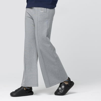 KANGOL袋鼠女款長褲-灰2