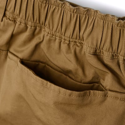 KANGOL袋鼠工裝多口袋短褲-卡其10