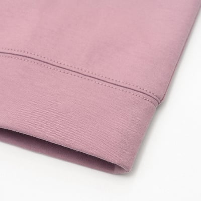 KANGOL袋鼠落肩寬版羅纹短T-粉10