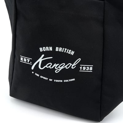 KANGOL帆布托特包-黑4