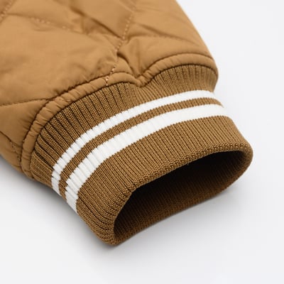 KANGOL袋鼠保暖鋪棉外套-卡其14