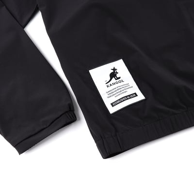 KANGOL抗UV防曬風衣外套-黑9