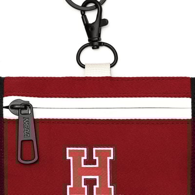 NCAA哈佛大學Harvard頸掛零錢包-紅6