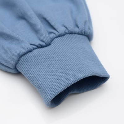 KANGOL袋鼠女款立領短外套-灰藍13