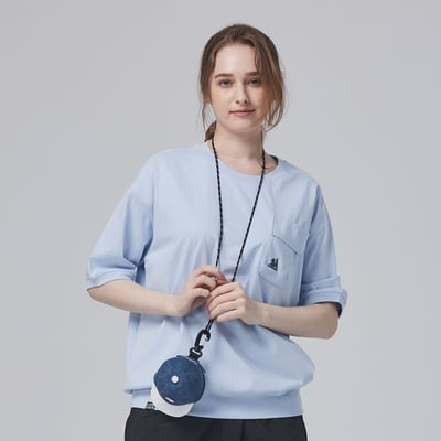 CHOOP防潑水撞色小帽包(第二彈)-牛仔藍2