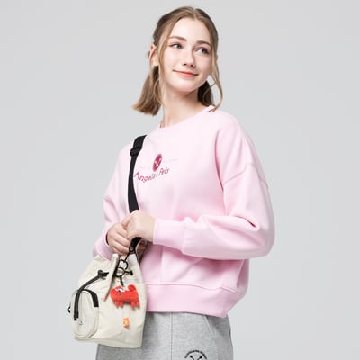 Angelia&Pets輕防撥水束包-淺卡其4