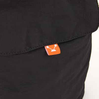 Angelia&Pets輕防撥水側肩包-黑9