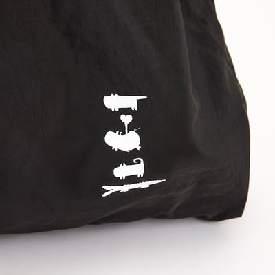 Angelia&Pets輕防撥水水餃包-黑9