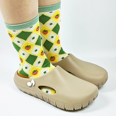 【買1送1】AKIBO巧巴達勃肯鞋-焦糖咖(中性款、雲朵感、輕量、耐走、防水) / 內附AKIBO品牌鞋扣1個。現在買再送鞋扣組(不挑款)7