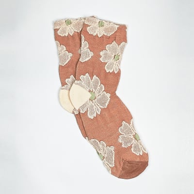 AKIBO暮色印象中筒襪(三件組)-女款9