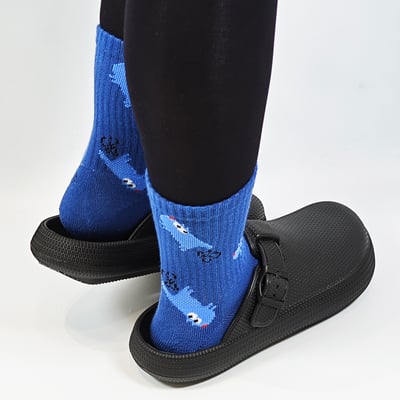 【買1送1】AKIBO潮流耐走勃肯鞋-經典黑(中性款、輕量、耐走、防水) / 內附AKIBO品牌鞋扣1個。現在買再送鞋扣組(不挑款)10