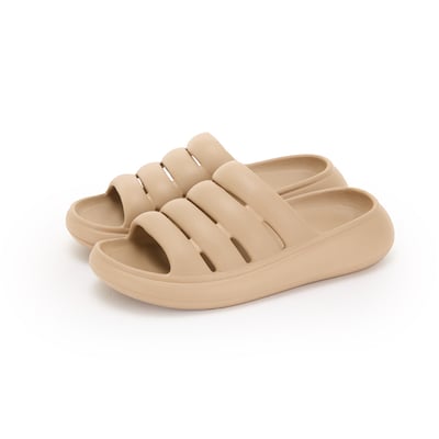 Angelia&Pets兩穿拖鞋-卡其(女款、雲朵感、輕量、兩穿、防水)12