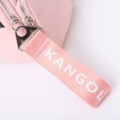 KANGOL袋鼠小LOGO後背包-粉6