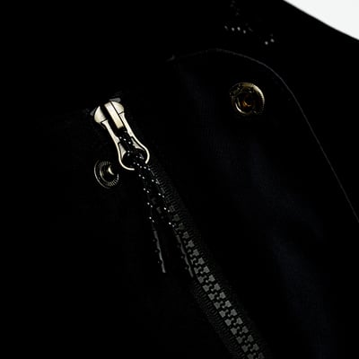 KANGOL袋鼠中性防潑水風衣外套-鐵灰(男女共款)10