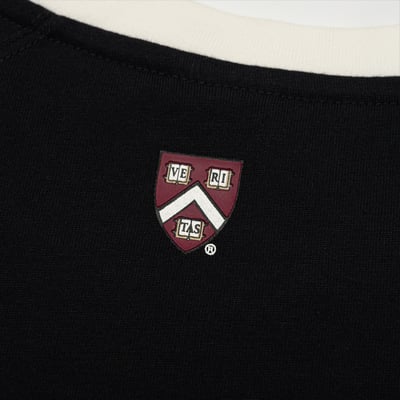 NCAA哈佛大學Harvard經典Logo拉克蘭袖洋裝-黑9